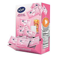 N'Joy Pink Saccharin Artificial Sweetener Packets, 0.04 oz Packet, 400 Packets/Box (NJO83034)