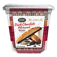 Nonni's Biscotti, Dark Chocolate Almond, 0.85 oz Individually Wrapped, 25/Pack (NONNSD97651)