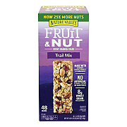 Nature Valley Granola Bars, Chewy Fruit and Nut Trail Mix, 1.2 oz Pouch, 48/Box (NVLGEM19696)