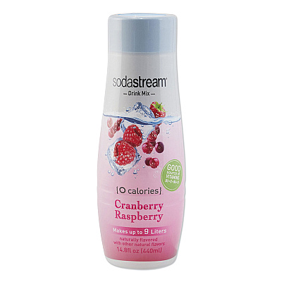 SodaStream Drink Mix, Cranberry Raspberry Zero Calorie, 14.8 oz (PEP1024257011)