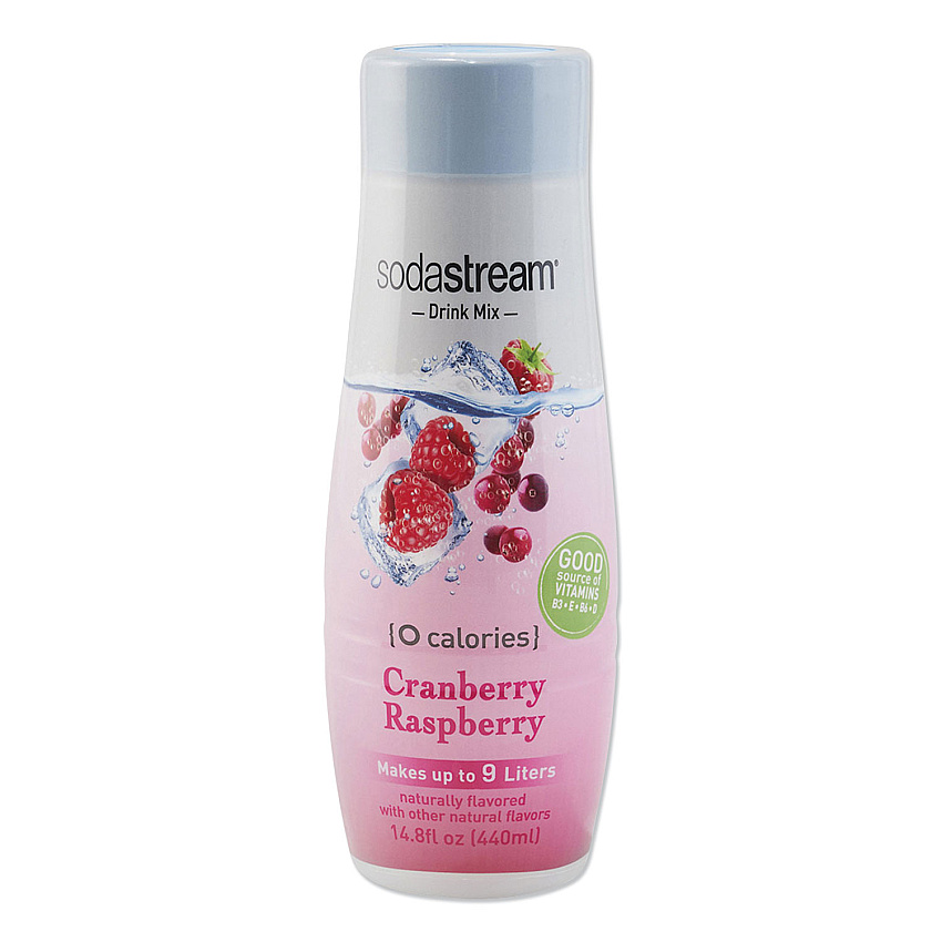 SodaStream Drink Mix, Cranberry Raspberry Zero Calorie, 14.8 oz (PEP1024257011)