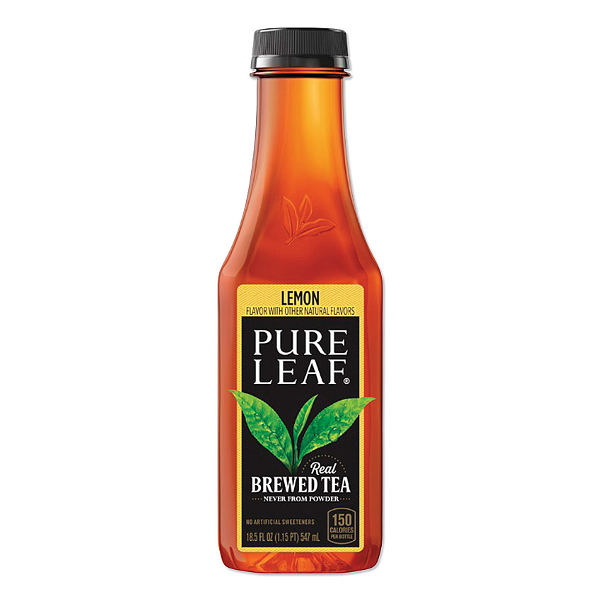Pure Leaf Iced Tea, Lemon, 18.5 oz, 12/Carton (PEP28618)
