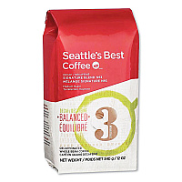 Seattle's Best Level 3 Whole Bean Coffee, Decaffeinated, 12 oz Bag (SBK11008565EA)