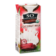 SO Delicious Coconut Milk, Original, 32 oz Aseptic Box (SLKWWI12312)
