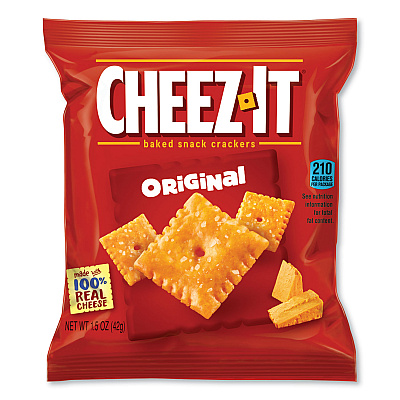 Sunshine Cheez-It Crackers, Orginal, 1.5 oz, 8/Box (KEB12234)