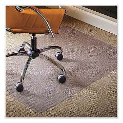 ES Robbins Natural Origins Chair Mat For Carpet, 36 x 48, Clear (ESR141028)