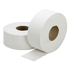 AbilityOne 8540013786218, SKILCRAFT Jumbo Roll Toilet Tissue, 1-Ply, White, 3.5" x 4,000 ft,  6/Box