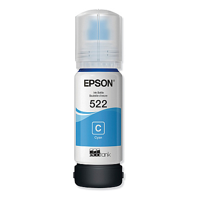 Epson T522220-S (T522) Ultra High-Capacity Ink, Cyan