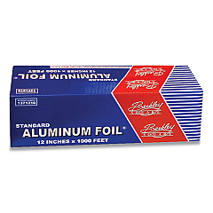 Berkley Square Standard Aluminum Foil Roll, 12" x 1,000 ft (BSQ1371210)