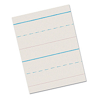 Pacon Multi-Program Handwriting Paper, 30 lb Bond Weight, 5/8" Long Rule, Two-Sided, 8.5 x 11, 500/Pack (PAC2692)