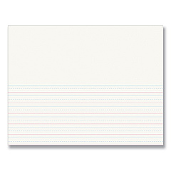 Pacon Multi-Program Picture Story Paper, 30 lb Bond Weight, 1/2" Long Rule, One-Sided, 8.5 x 11, 500/Pack (PAC2693)