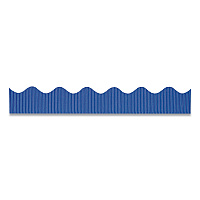 Pacon Bordette Decorative Border, 2.25" x 50 ft, Rich Blue (PAC37184)