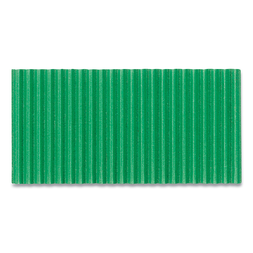 Pacon Corobuff Corrugated Paper Roll, 48" x 25 ft, Emerald Green (PAC0011141)