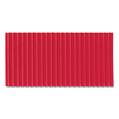 Pacon Corobuff Corrugated Paper Roll, 48" x 25 ft, Flame Red (PAC0011031)