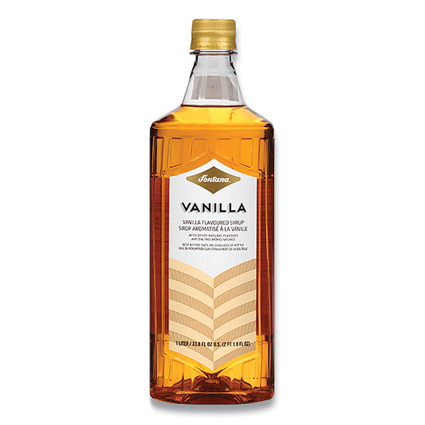 Fontana Flavored Coffee Syrup, Vanilla, 1 Liter (SBK412737675)