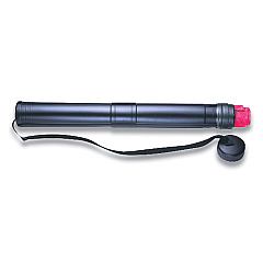 Staedtler Telescopic Art Tube, 28" to 49" Long, 3" Diameter, Black (STD94872124)
