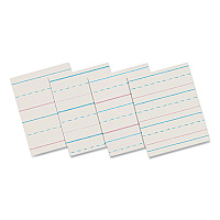 Pacon Multi-Program Handwriting Paper, 30 lb Bond Weight, 1/2" Long Rule, Two-Sided, 8 x 10.5, 500/Pack (ZNBZP2612)