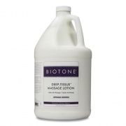 Biotone Deep Tissue Massage Lotion, 1 gal Bottle, Unscented (DTU1G)