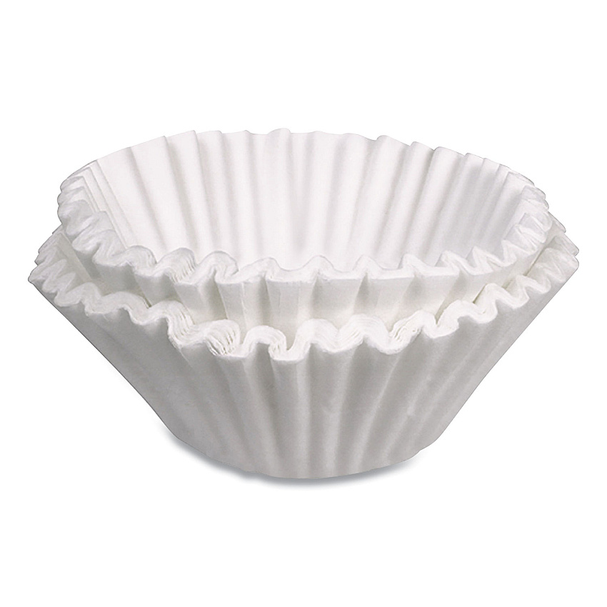 BUNN Coffee Filters, 12 Cup Size, Flat Bottom, 3,000/Carton (BUN00518)