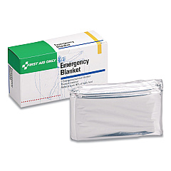 First Aid Only Aluminized Emergency Blanket, 52 x 84 (FAO21005)