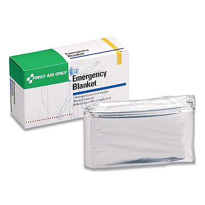 First Aid Only Aluminized Emergency Blanket, 52 x 84 (FAO21005)