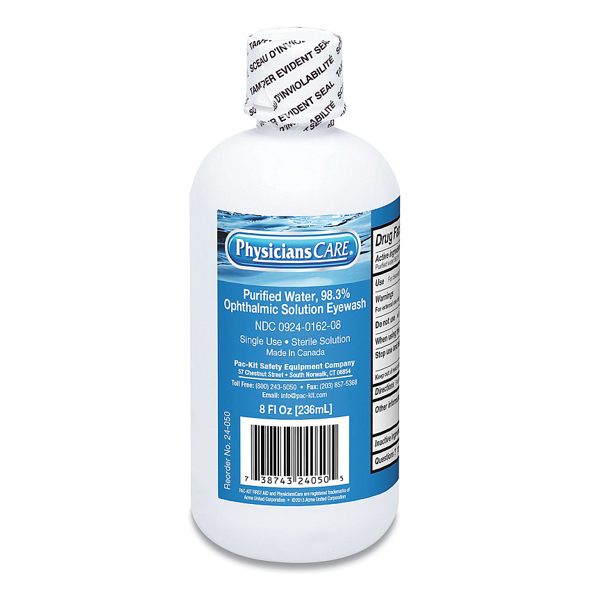 PhysiciansCare by First Aid Only Eye Wash, 8 oz Bottle (FAO24050)