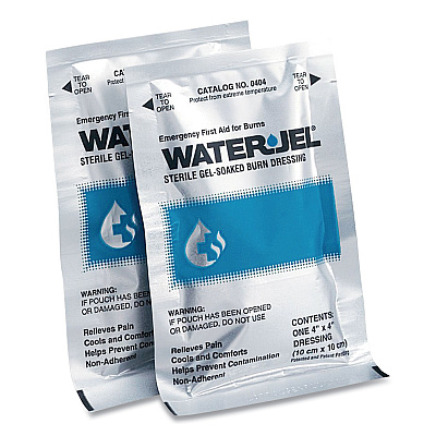 First Aid Only Water-Jel Burn Dressing, 4 x 4 (FAO730020)