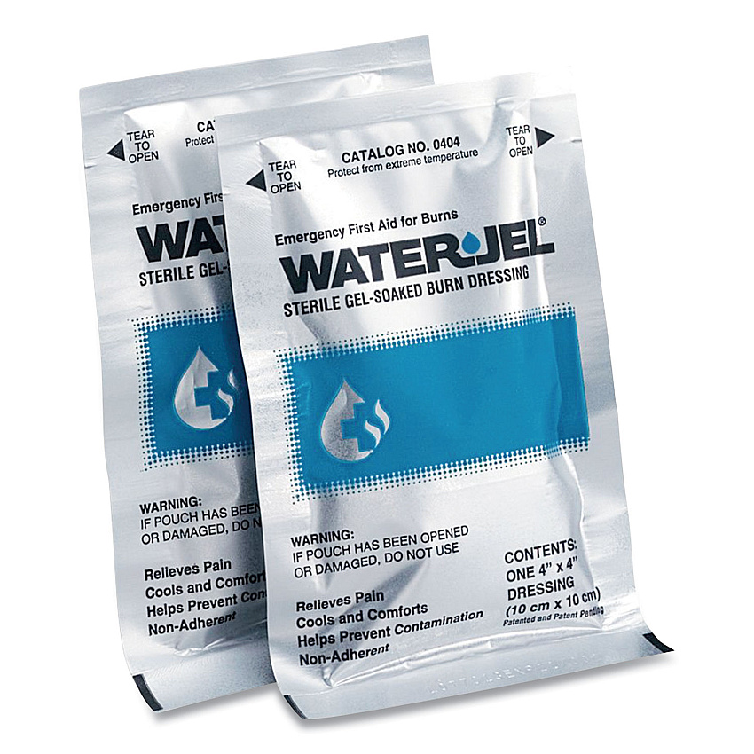 First Aid Only Water-Jel Burn Dressing, 4 x 4 (FAO730020)