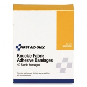 First Aid Only Fabric Bandages, Four-Wing Knuckle, 2.5 x 3.25, 40/Box (G124)