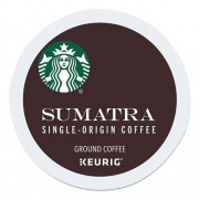 Starbucks Sumatra Coffee K-Cups, Sumatran, K-Cup, 96/Box (011111162CT)