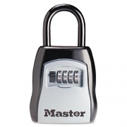 Master Lock Locking Combination 5 Key Steel Box, 3.25" Wide, Black/Silver (5400D)