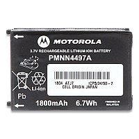 Motorola Li-Ion Battery for CLS Series Radios, 3.7 V, 1800 mAh (MRTPMNN4497)