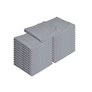 Mariposa Poly Spun Napkin 20x20 Dark Gray, Pack Of 25 (PNP-NAP-CHGY-25)