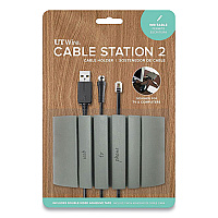 UT Wire Cable Station 2, 4.75" x 2.75" Gray (RBOUTWCS04GY)