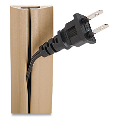 UT Wire Compact Cord Protector and Concealer, 1.6" x 5 ft, Beige (RBOUTWCPM5BG)