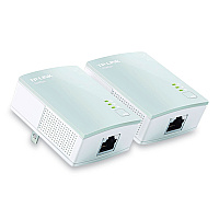 TP-Link TL-PA4010KIT AV600 Powerline Starter Kit, 1 Port