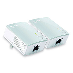 TP-Link TL-PA4010KIT AV600 Powerline Starter Kit, 1 Port
