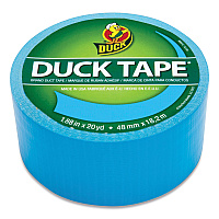 Duck Colored Duct Tape, 3" Core, 1.88" x 20 yds, Electric Blue (DUC1311000)