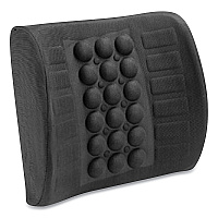IMAK Ergo Back Support, 13.5 x 4 x 13.8, Black (IMAA30122)