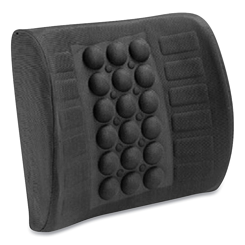 IMAK Ergo Back Support, 13.5 x 4 x 13.8, Black (IMAA30122)