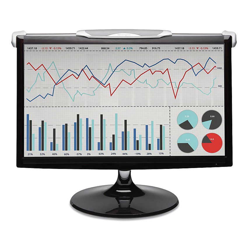 Kensington Snap 2 Flat Panel Privacy Filter for 17" Widescreen Flat Panel Monitor, 16:10 Aspect Ratio (KMW55315)