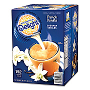 International Delight Flavored Liquid Non-Dairy Coffee Creamer, French Vanilla, 0.4375 oz Cups, 192/CT (ITD827981)