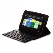 M-Edge Universal Stealth Pro Keyboard Case for 7" and 8" Tablets, Black (U7FPRMFB)