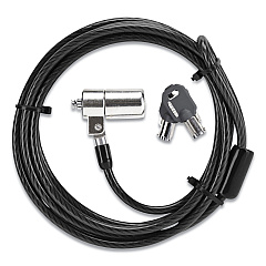 Targus DEFCON KL Cable Lock, 6 ft, Black (ASP48USX)