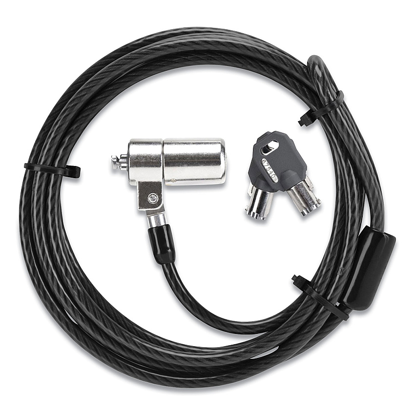Targus DEFCON KL Cable Lock, 6 ft, Black (ASP48USX)