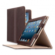 Solo Ascent Leather Case for iPad/iPad 2/3rd Gen/4th Gen, Brown (VTA2103)