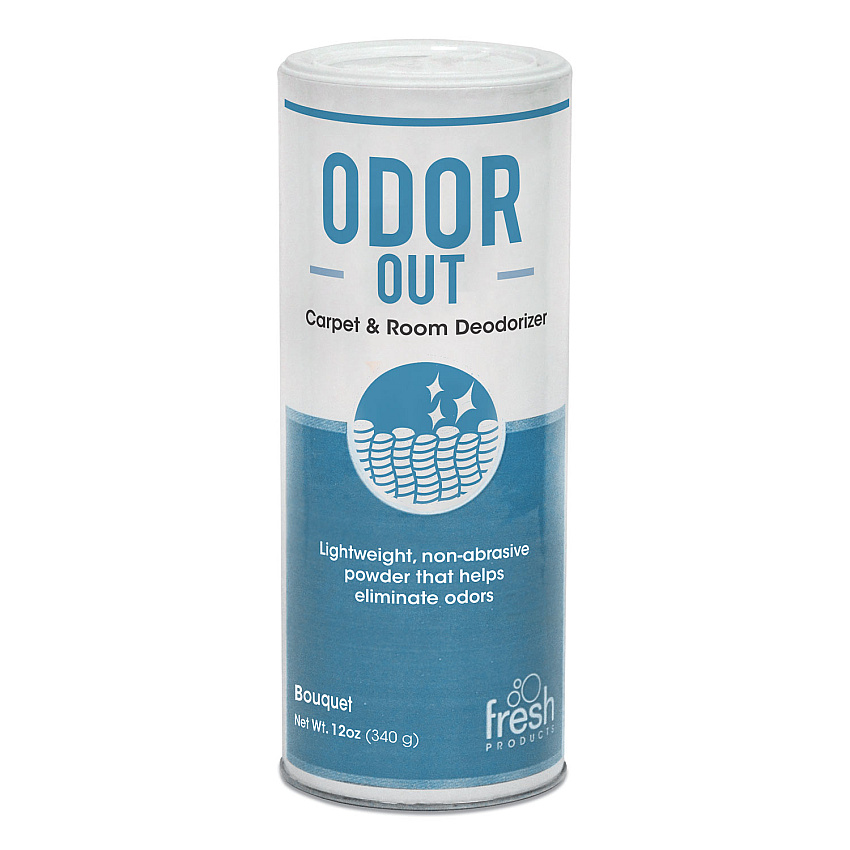 Fresh Products Odor-Out Rug/Room Deodorant, Bouquet, 12 oz, Shaker Can, 12/Box (FRS121400BO)