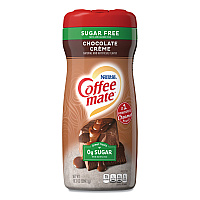 Coffee-mate Sugar Free Chocolate Creme Powdered Creamer, 10.2 oz, 6/Carton (NES59573CT)