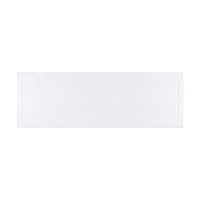 Cotton Bath Mat 20x60 White, 1 Each (P-HH-BM-2060-WH)