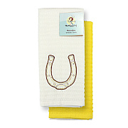 Sc Lucky Embroidered Kitchen Towel 16x26 Horseshoe, Case Of 40 Sets (SC-KT2-HS-CS)